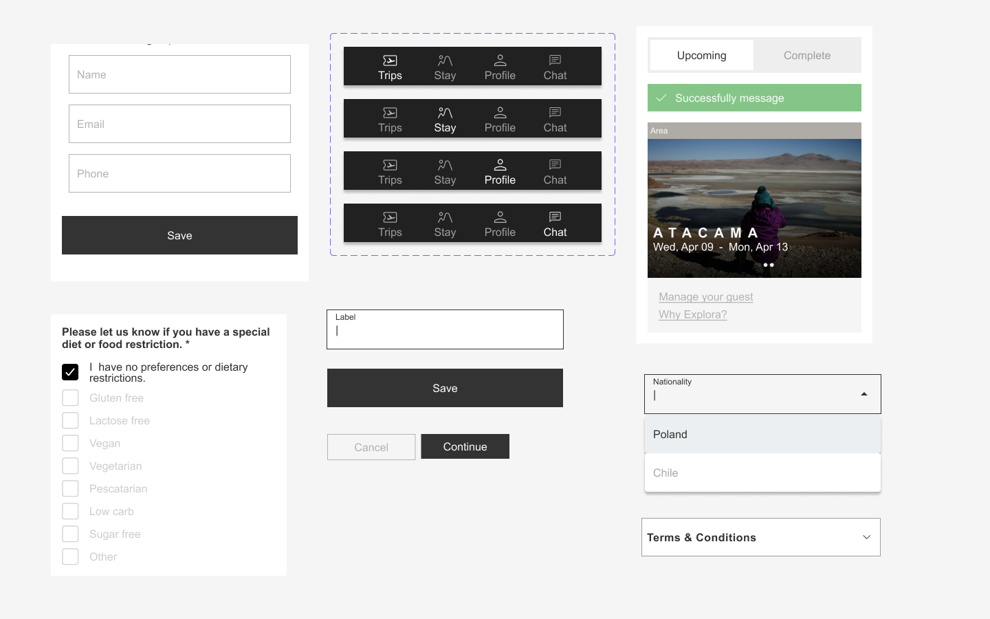 Explora App UI Kit - 1