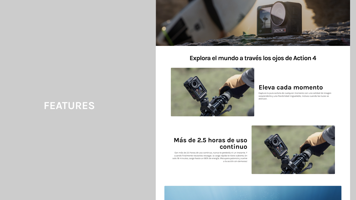 Heliboss Landing Page - section image